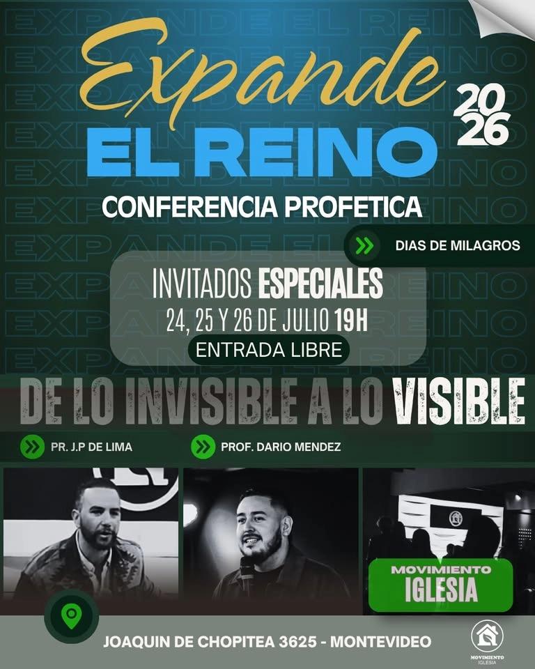 EXPANDE EL REINO - de lo INVISIBLE a lo VISIBLE