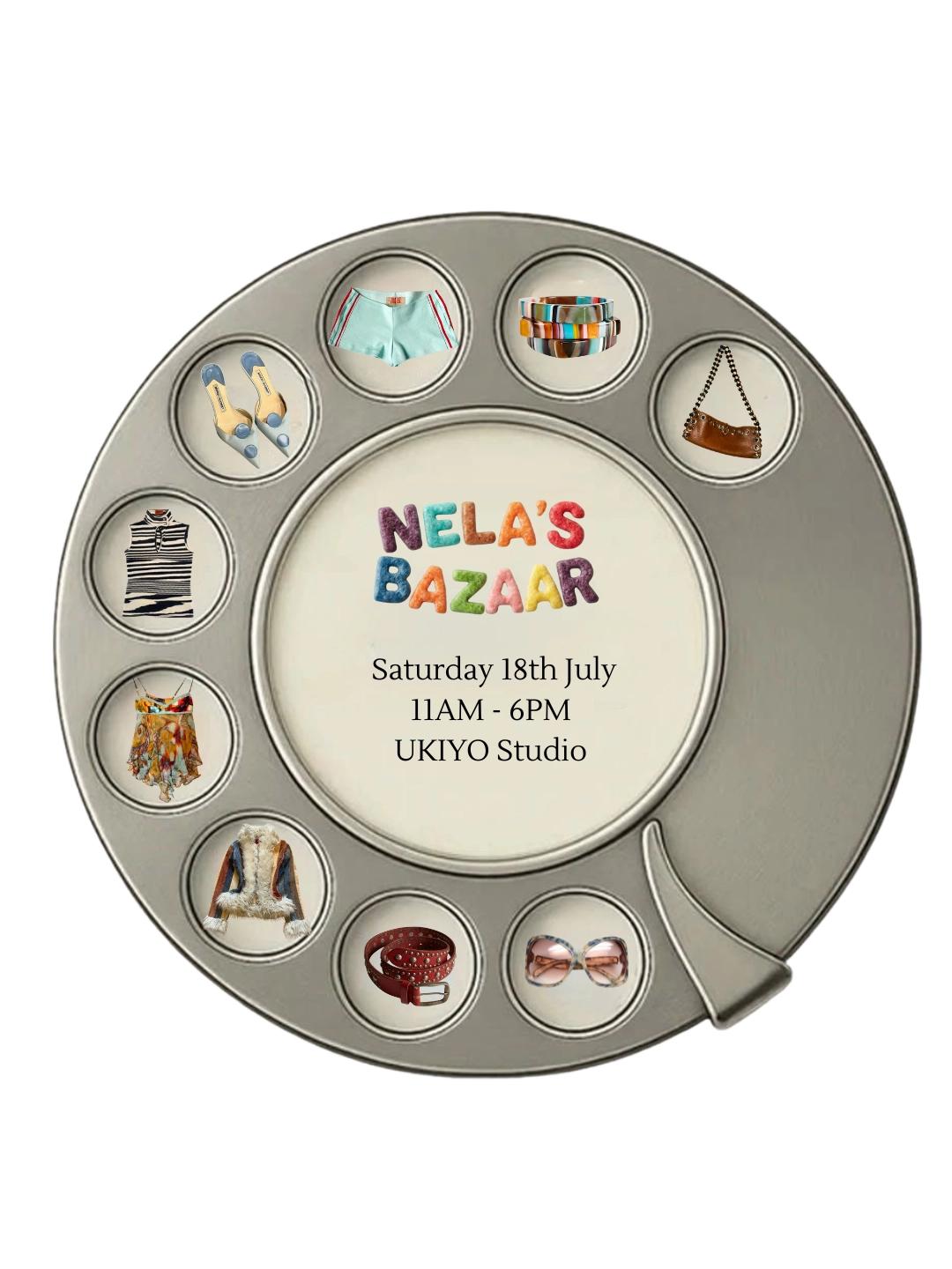 Nela's Bazaar 👘⭐️👡🫧👛🍨