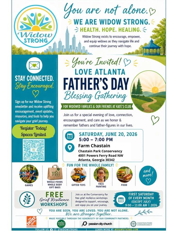 Father's Day Gathering for Widowed Families & Kate's Club Families