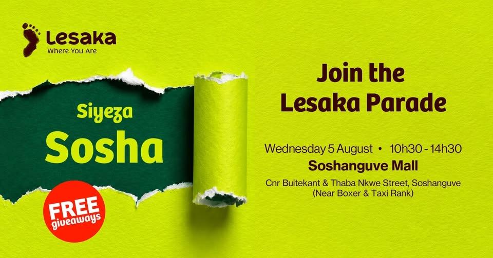 Lesaka Sosha Live Parade - Soshanguve Mall