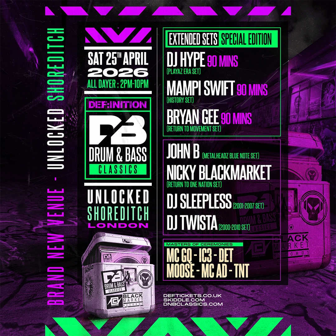 Drum and Bass Classics London All Dayer