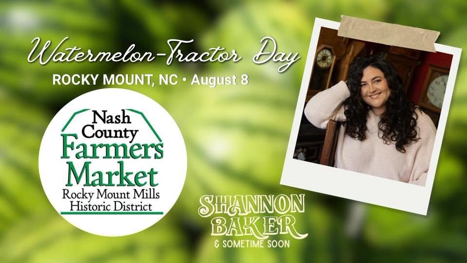 Shannon Baker at Nash County Farmers Market