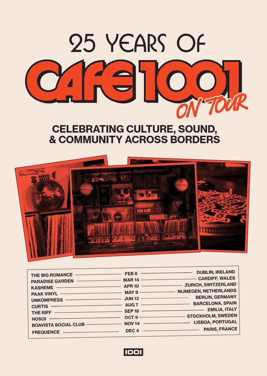 25 Years of Cafe 1001 On Tour - Hosoi, Stockholm