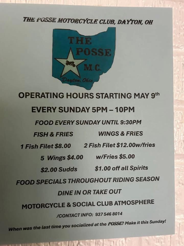 Posse MC’s Biker Sundays