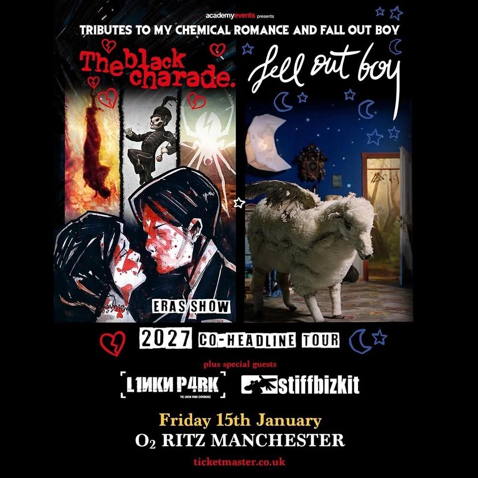 Fell Out Boy + The Black Charade + L1nkn P4rk + Stiff Bizkit
