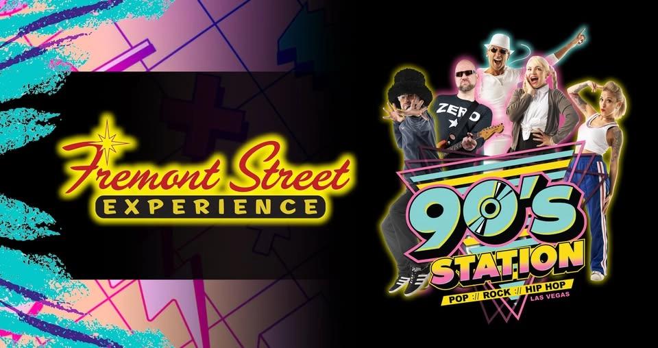 90's Station @ Fremont Street Experience (1st Street Stage)