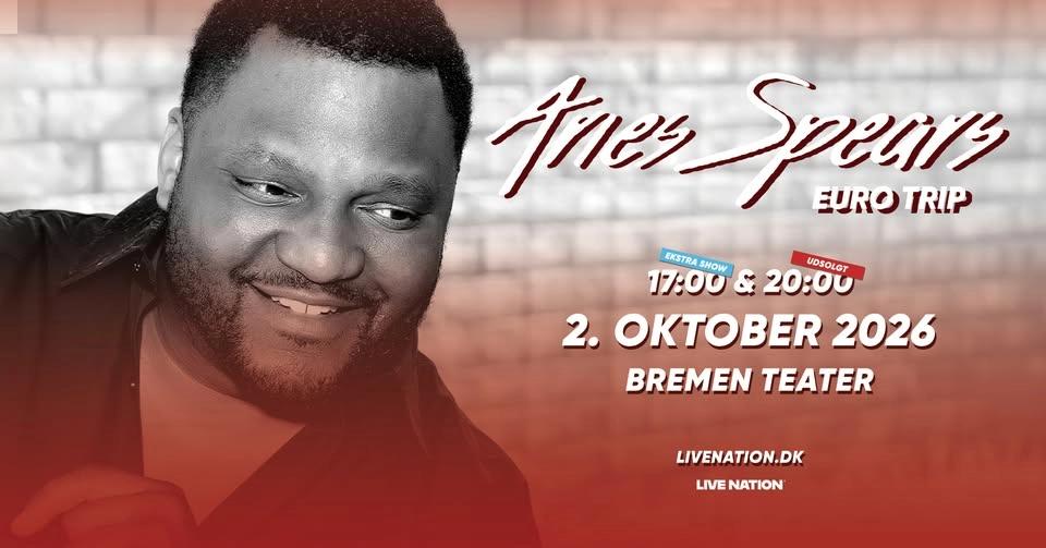 Aries Spears: Aries Spears Live | Bremen Teater | 2. oktober 2026 - UDSOLGT