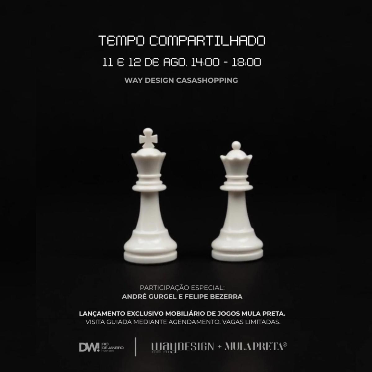 11/08 | 14h às 15h - Tempo Compartilhado | Visitas Guiadas à Exposição da Linha de Jogos Mula Preta