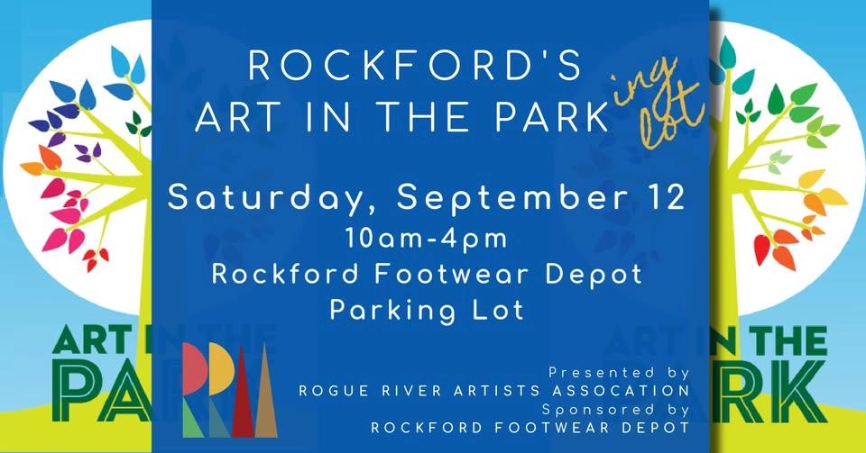 Rogue River Art Association Art in the Park(ing) Lot