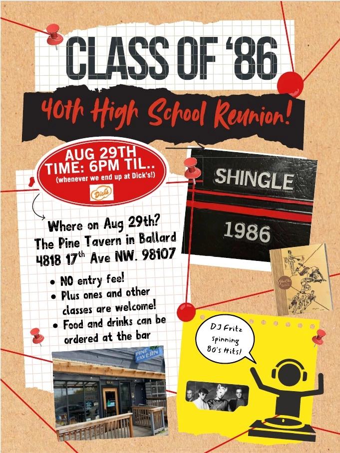 Class of 86 - 40 Year Reunion