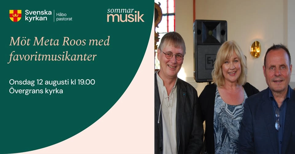 Möt Meta Roos tillsammans med sina favoritmusikanter