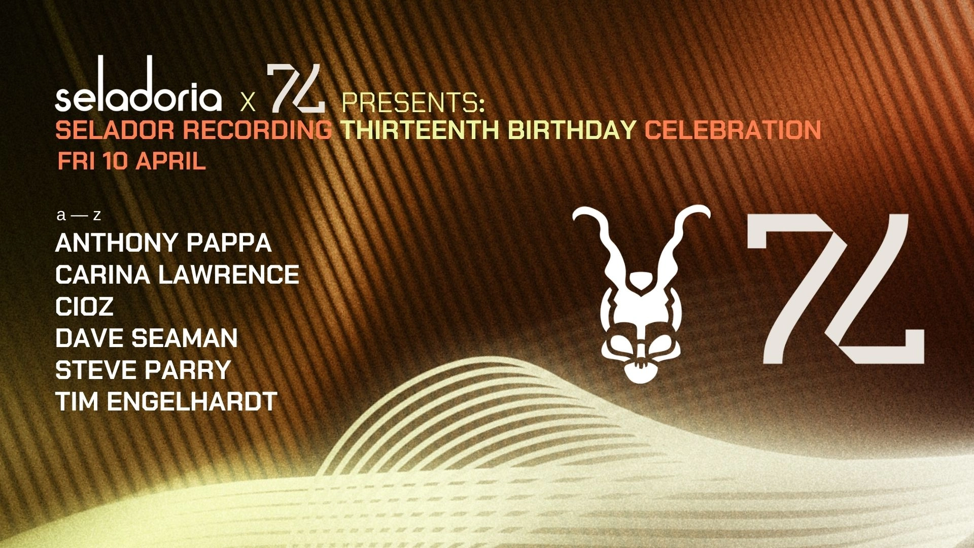 77 X Seladoria presents: Selador Recordings Thirteenth Birthday