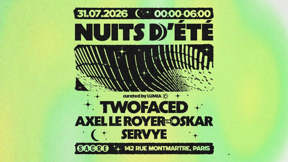 Sacré présente: TWOFACED (Curated by Lumia)