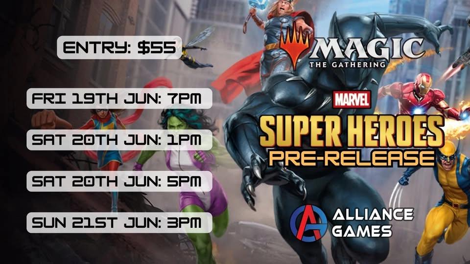 Magic the Gathering - Marvel Super Heroes Pre-Release Weeked