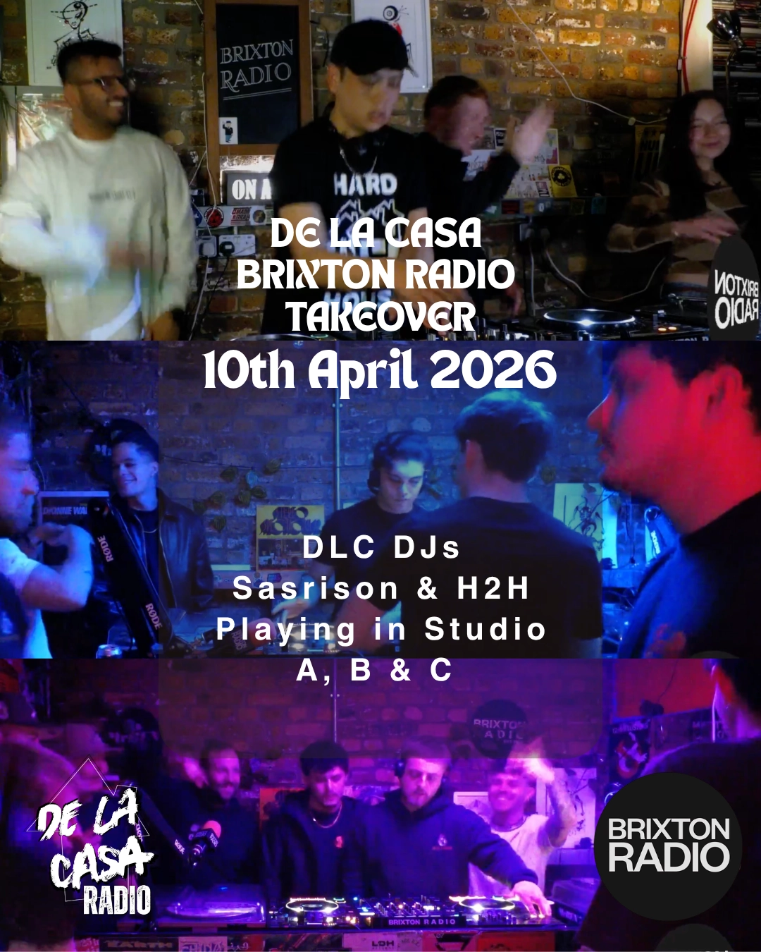 De La Casa Brixton Radio Takeover