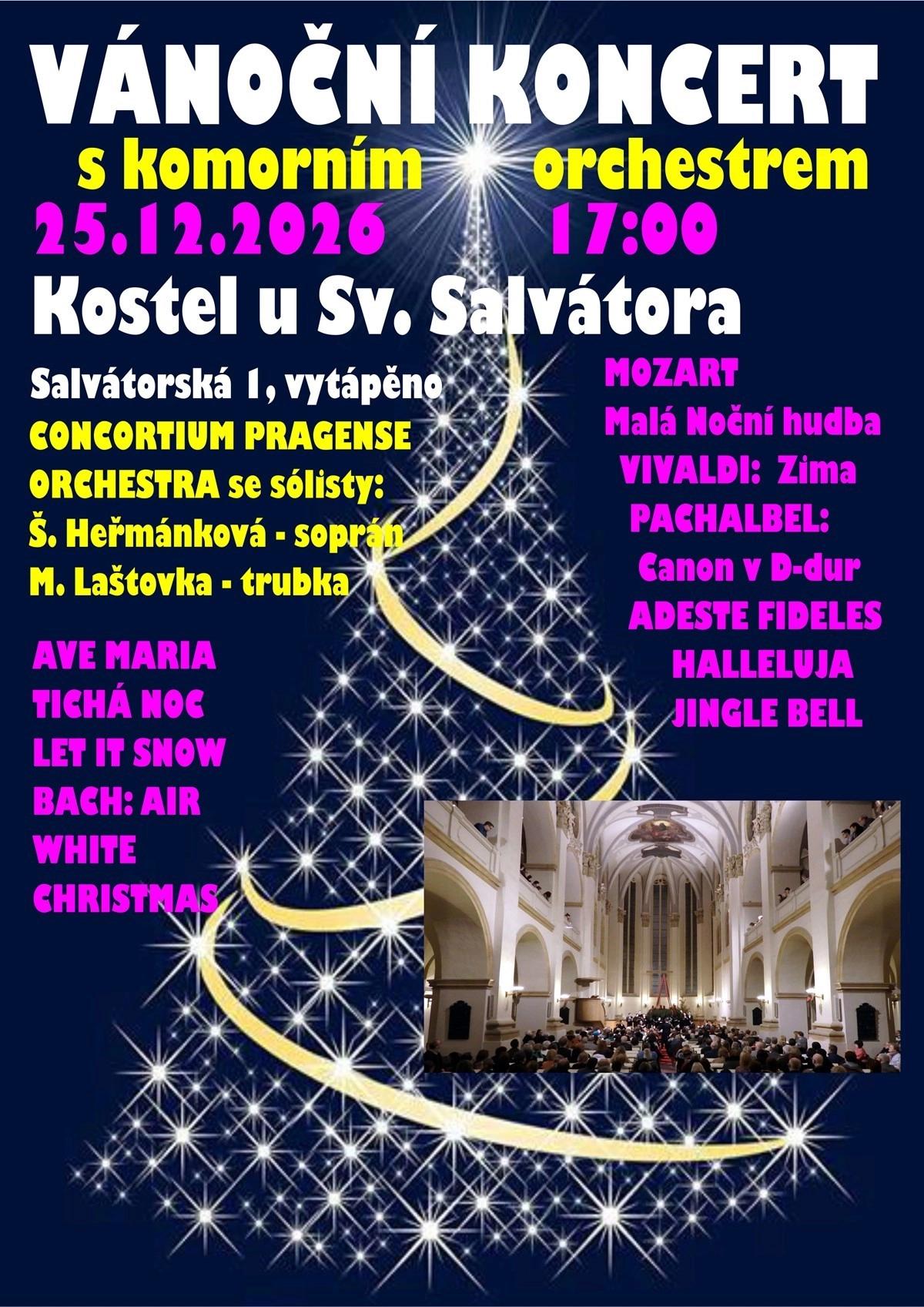 Vánoční koncert s Consortium Pragense Orchestra