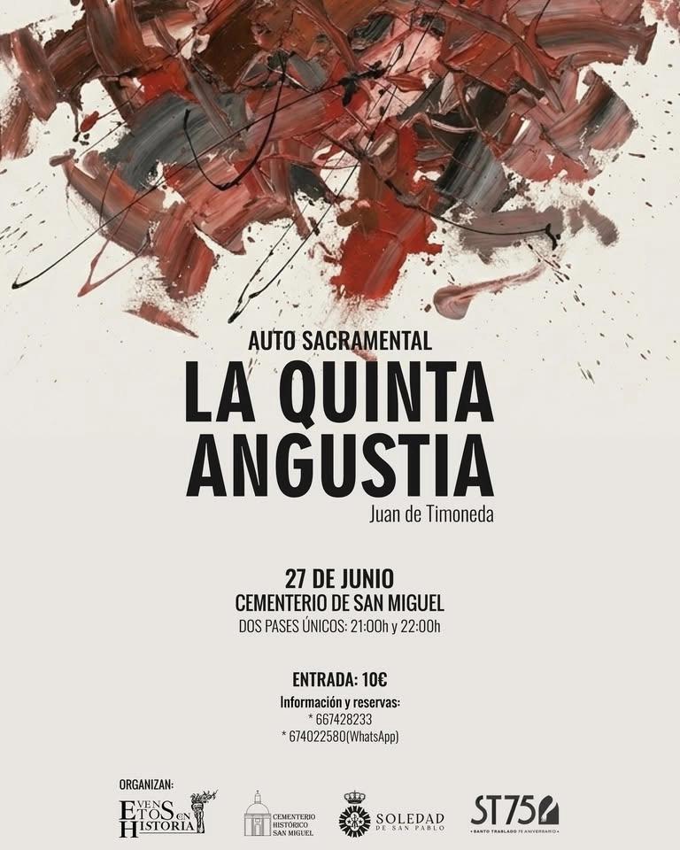 AUTO SACRAMENTAL "LA QUINTA ANGUSTIA"