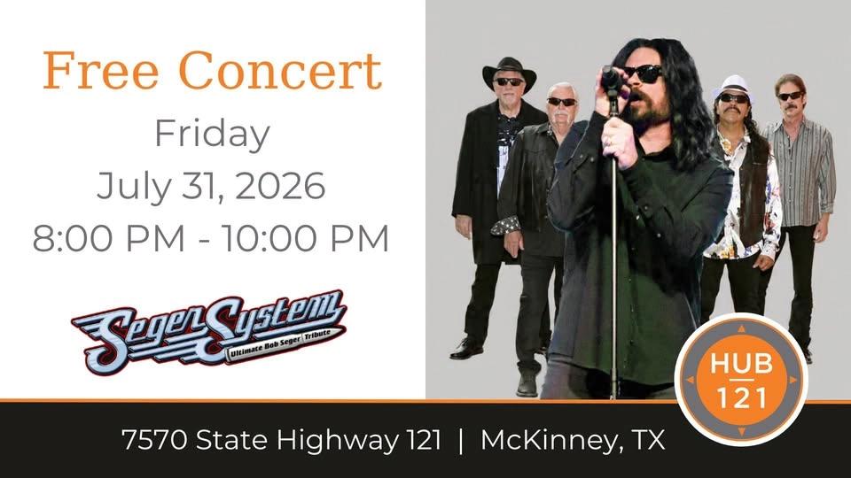 Seger System - Ultimate Bob Seger Tribute | Free Concert at HUB 121