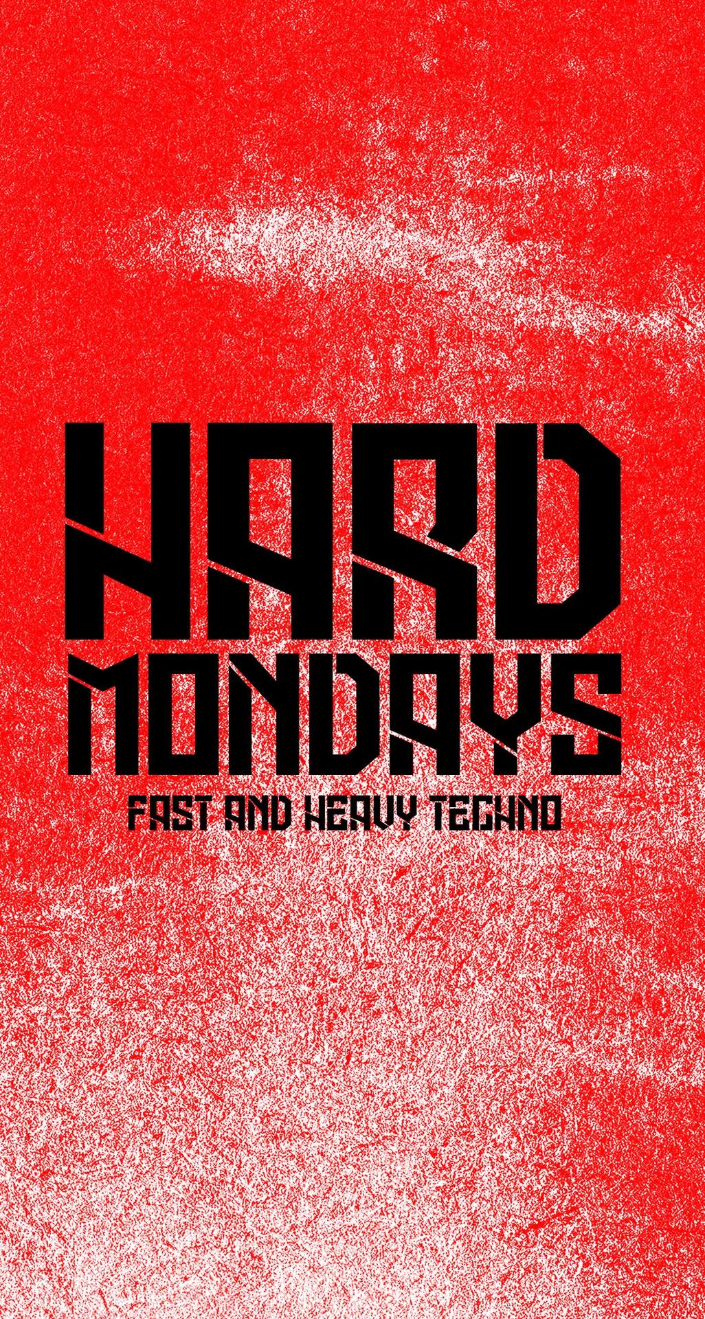 Hard Mondays Amsterdam - HARD TECHNO NIGHT
