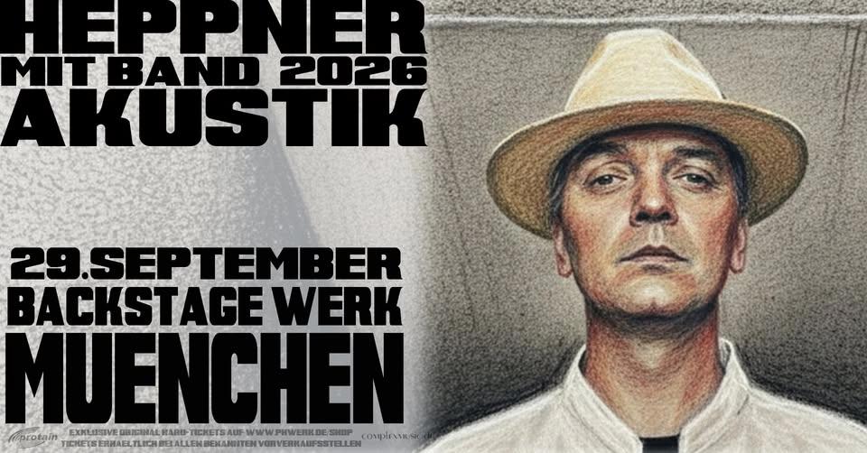 PETER HEPPNER & BAND | AKUSTIK 2026 | BACKSTAGE MÜNCHEN 2026