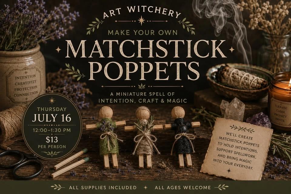 Art Witchery: Pocket Matchstick Poppets