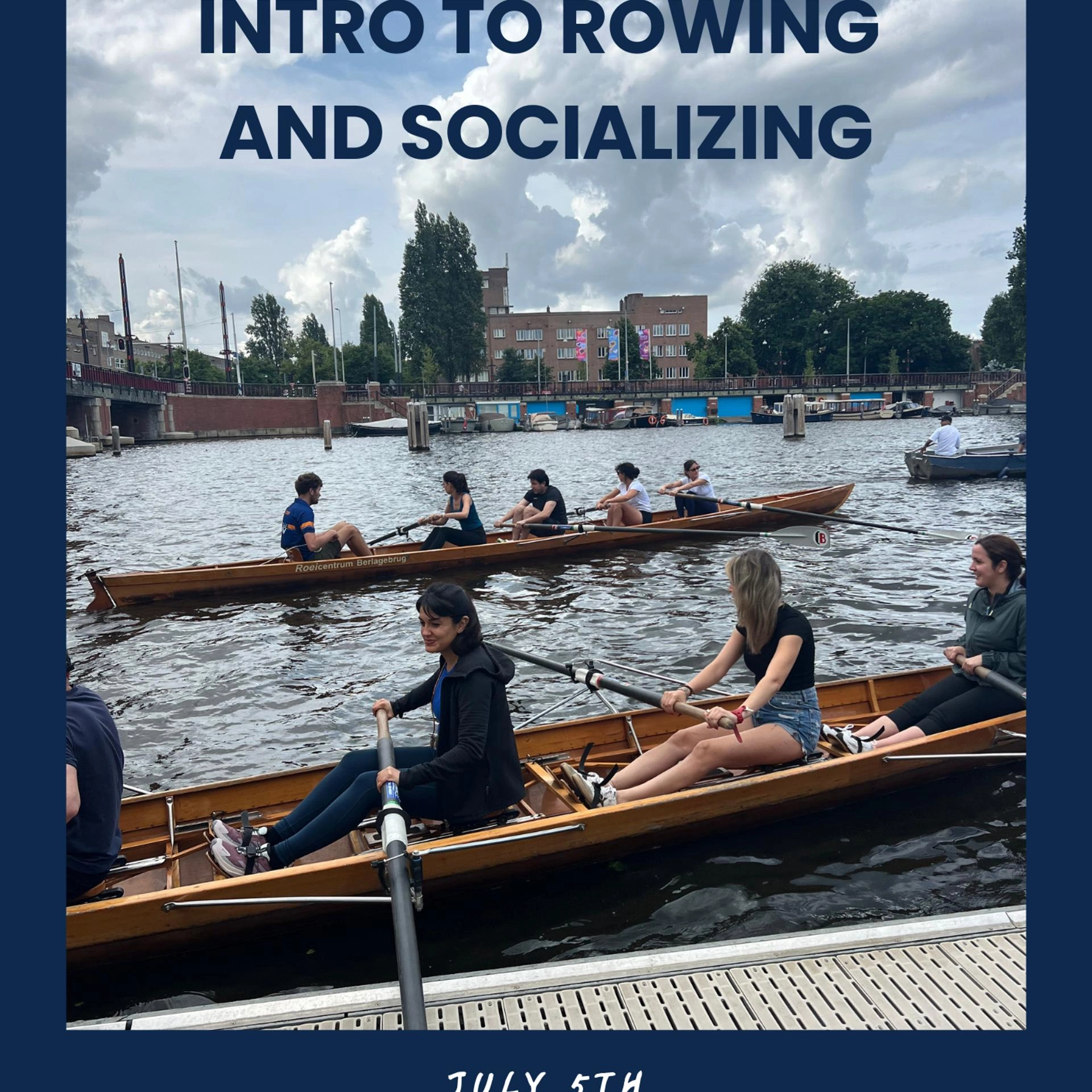 INTRO TO ROWING AND SOCIALIZING