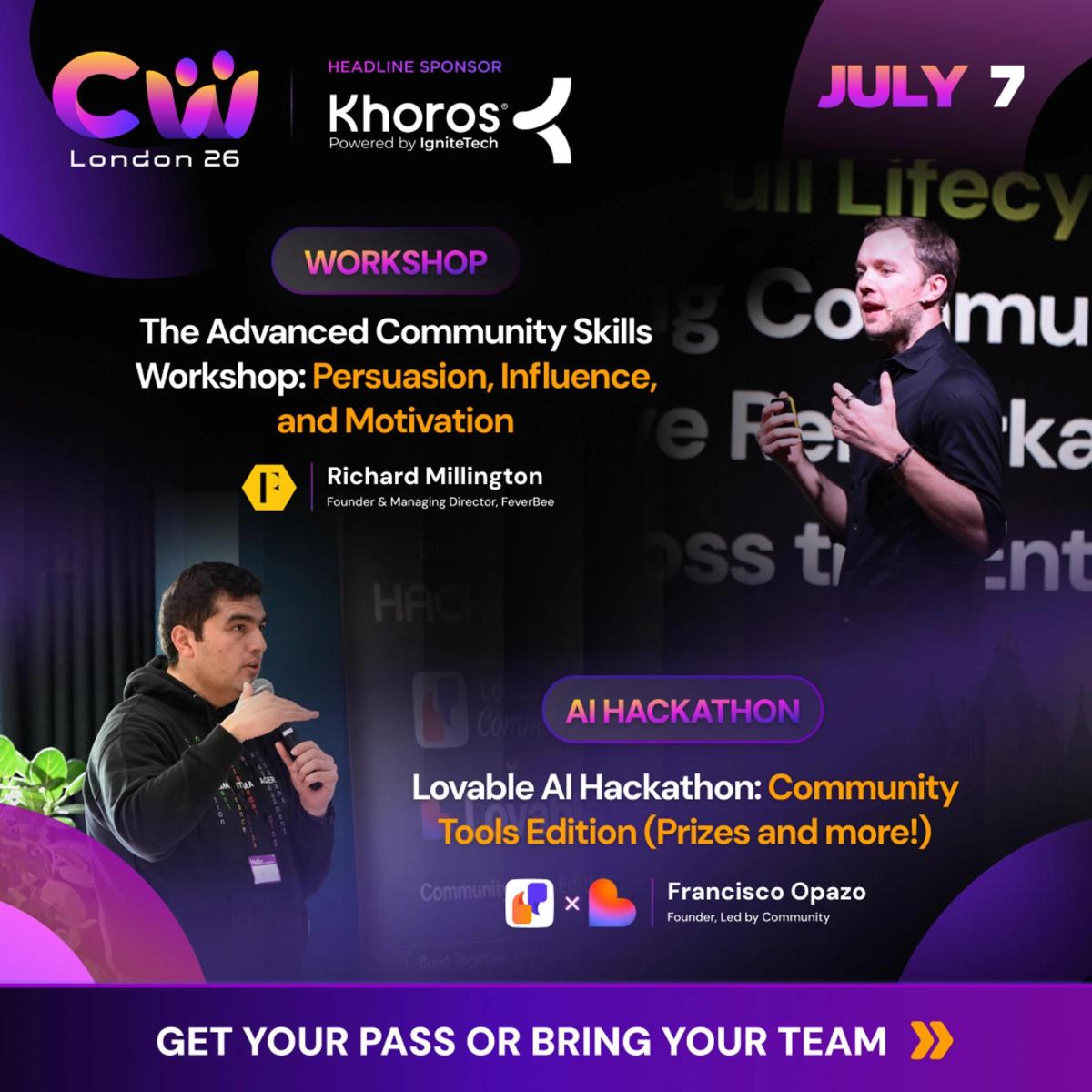 London Community Week 2026 Day 1: Workshop + AI Hackathon