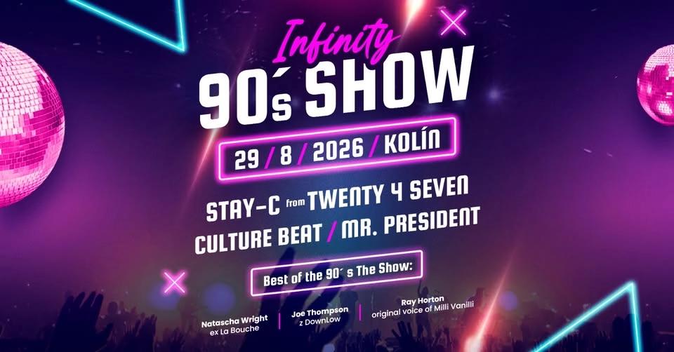 Infinity 90's show | Kolín