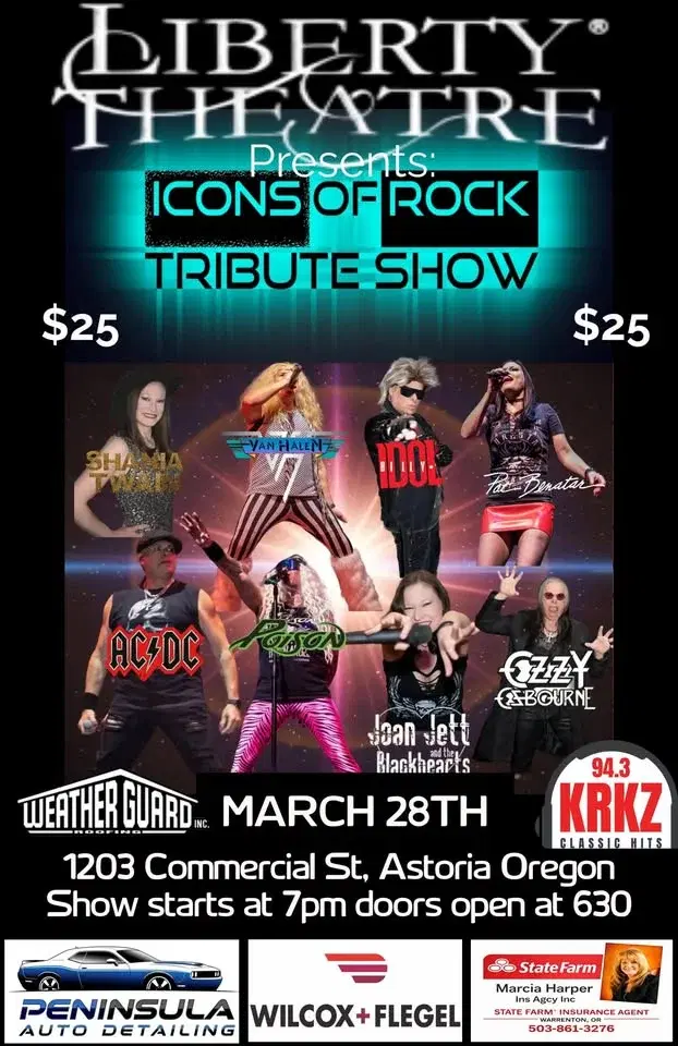 ICONS ROCK THE LIBERTY!!!!! March