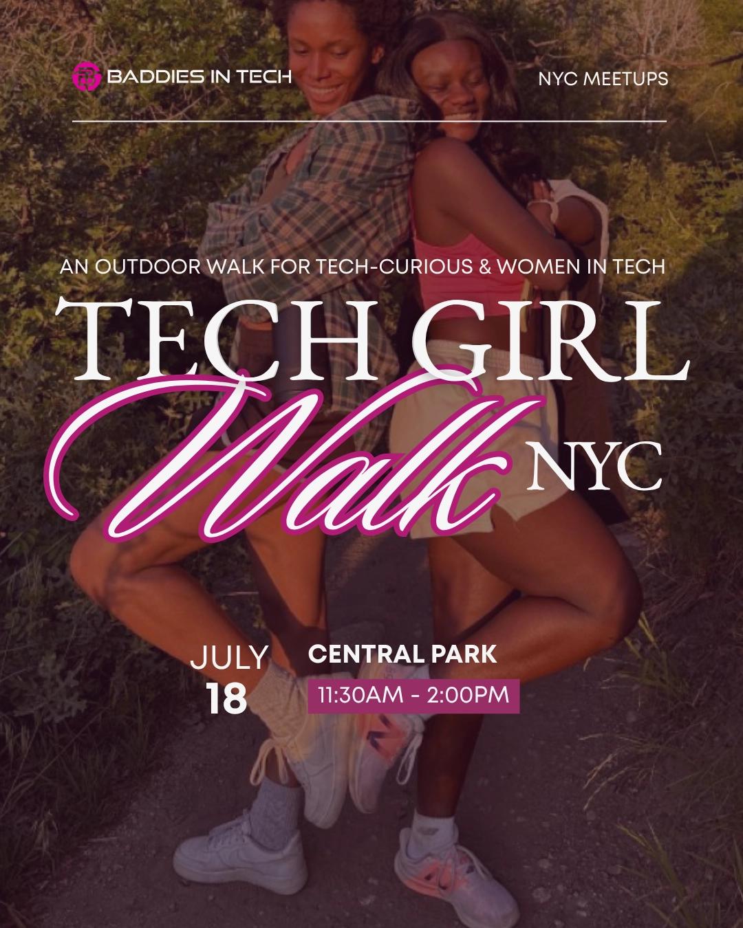 Tech Girl Walk NYC