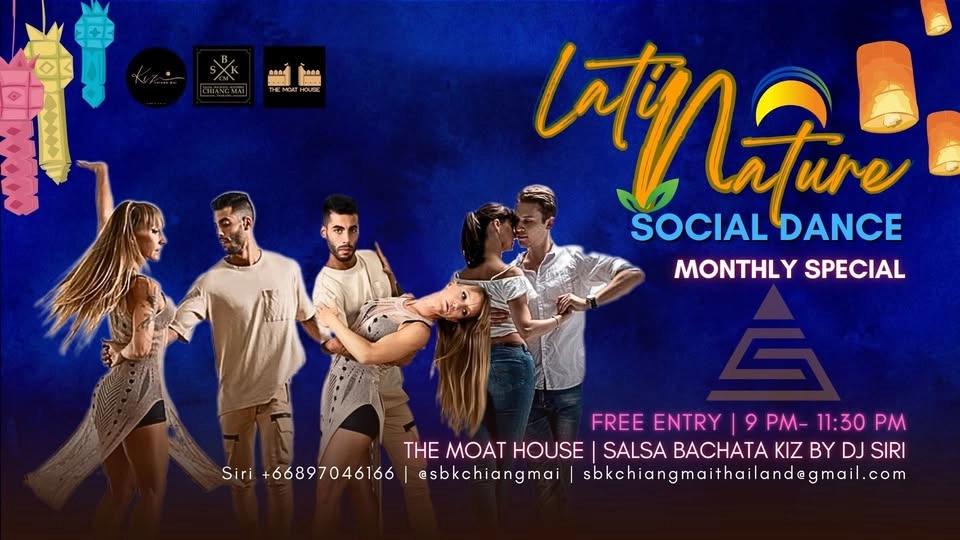 Monthly Free WED Latin Nature Social Dance | Salsa Bachata Kiz | Free Entry