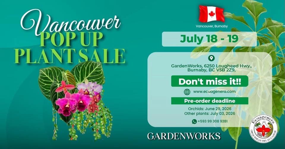 Vancouver Pop up Plant Sale