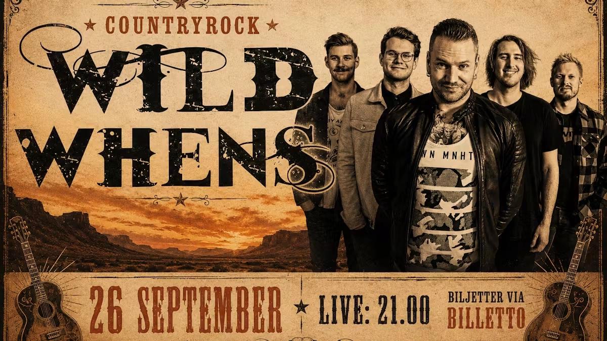 Countryrock med succebandet Wild Whens (NO)