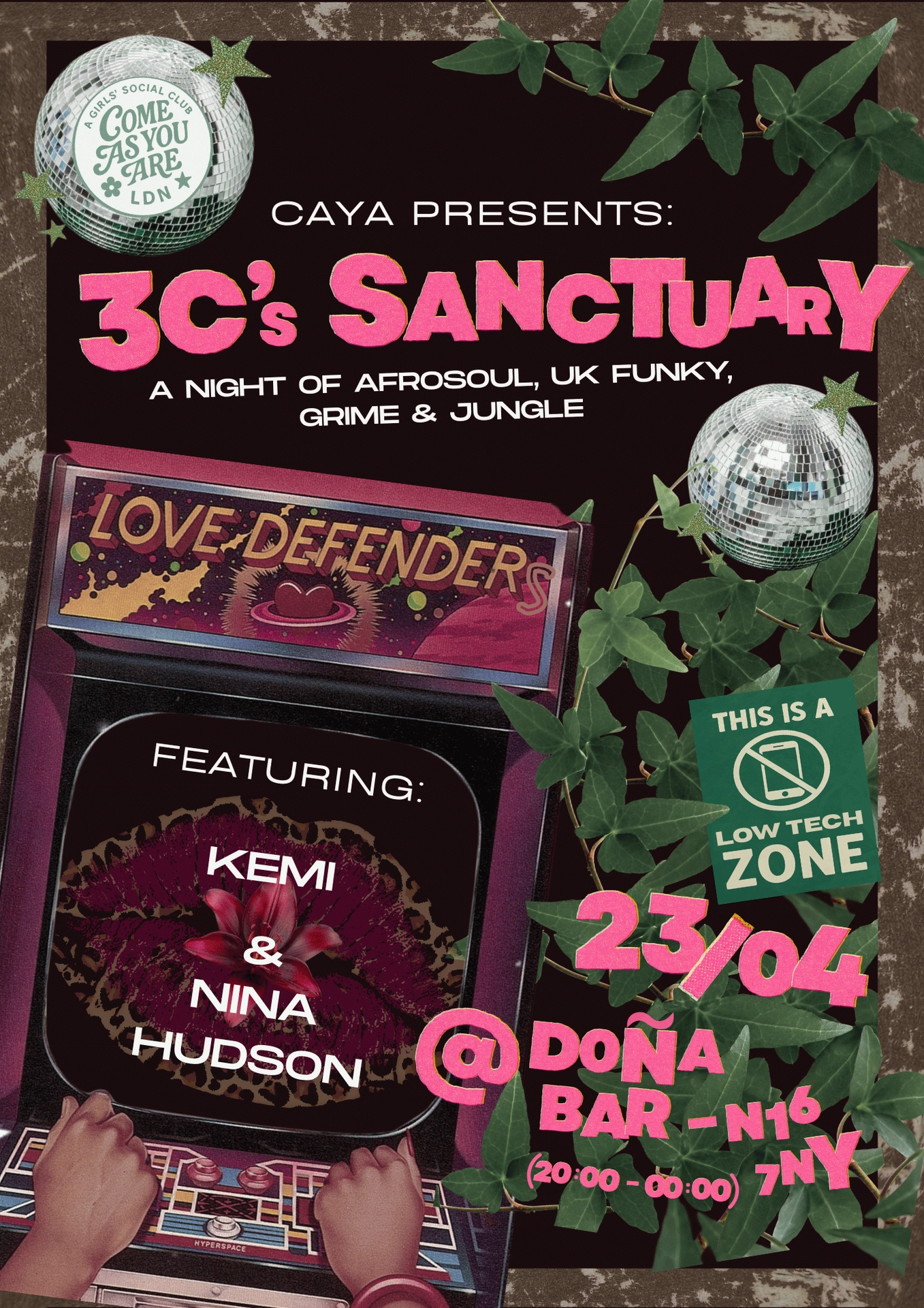 3C's Sanctuary: A Night of Afrosoul, UK Funky, Grime & Jungle