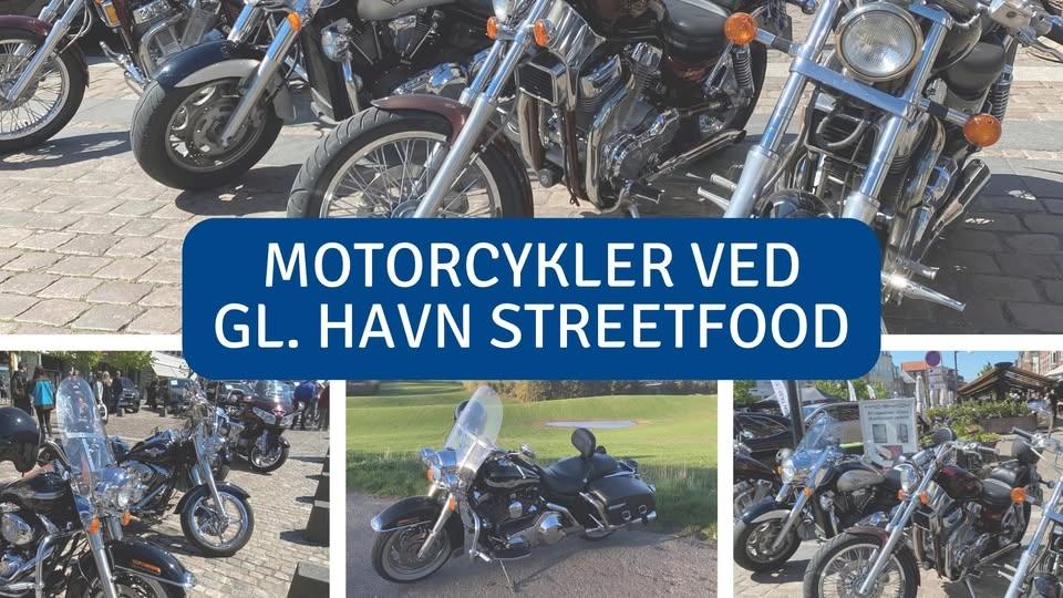 Motorcykler ved Gl. Havn Streetfood