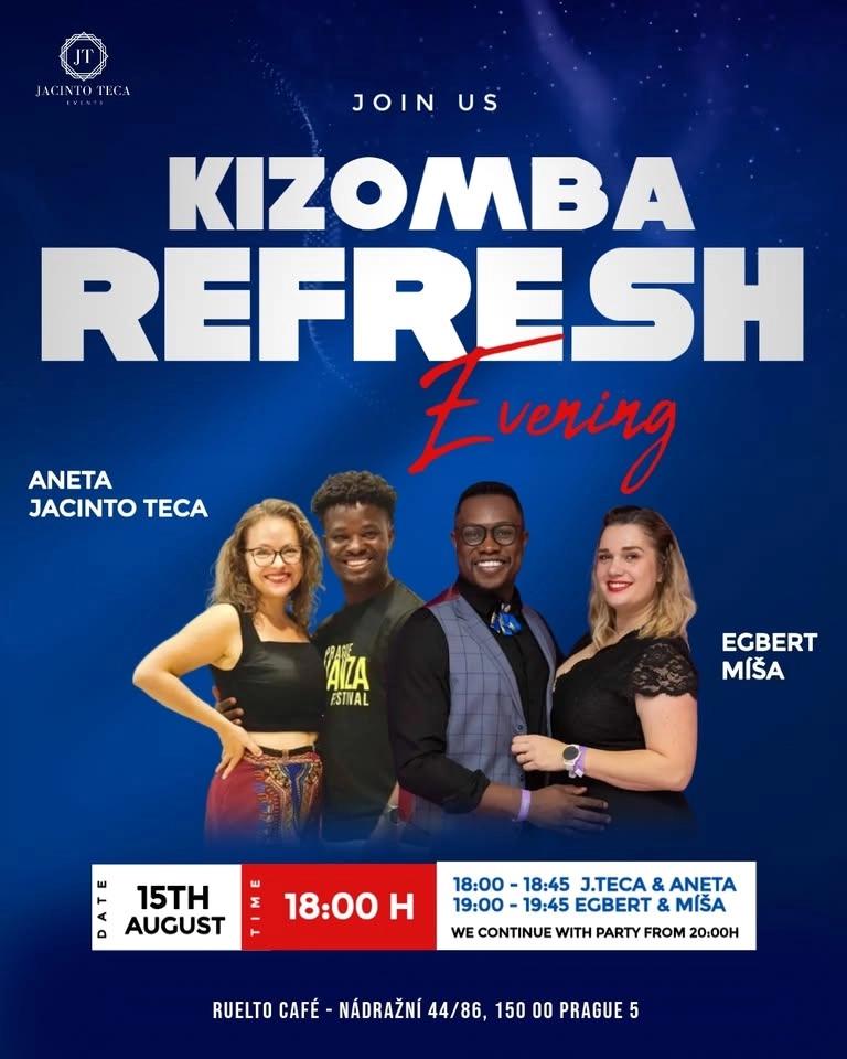 15.8. - KIZOMBA ,,REFRESH" EVENING
