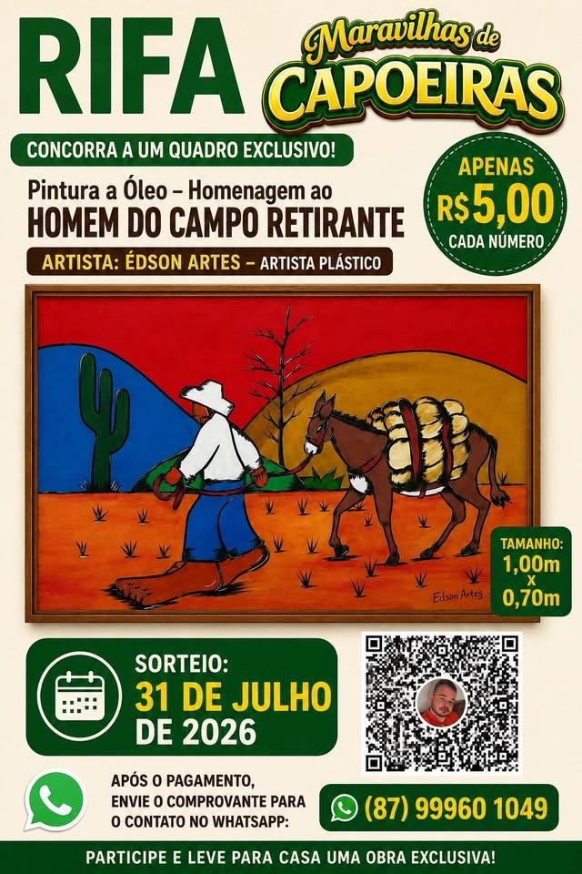 Rifa maravilhas de Capoeiras