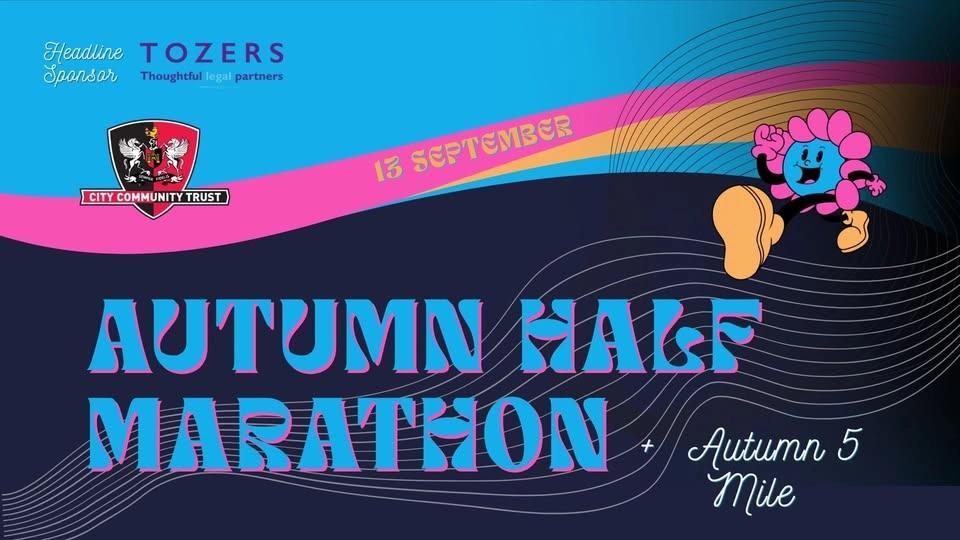 The Exeter Autumn Half Marathon and Autumn 5 Miles
