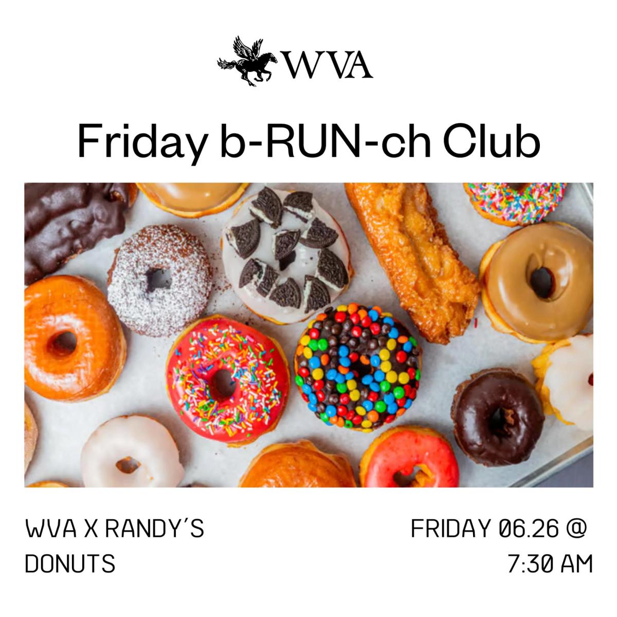 WVA Friday b-RUN-ch Club: PRIDE Edition