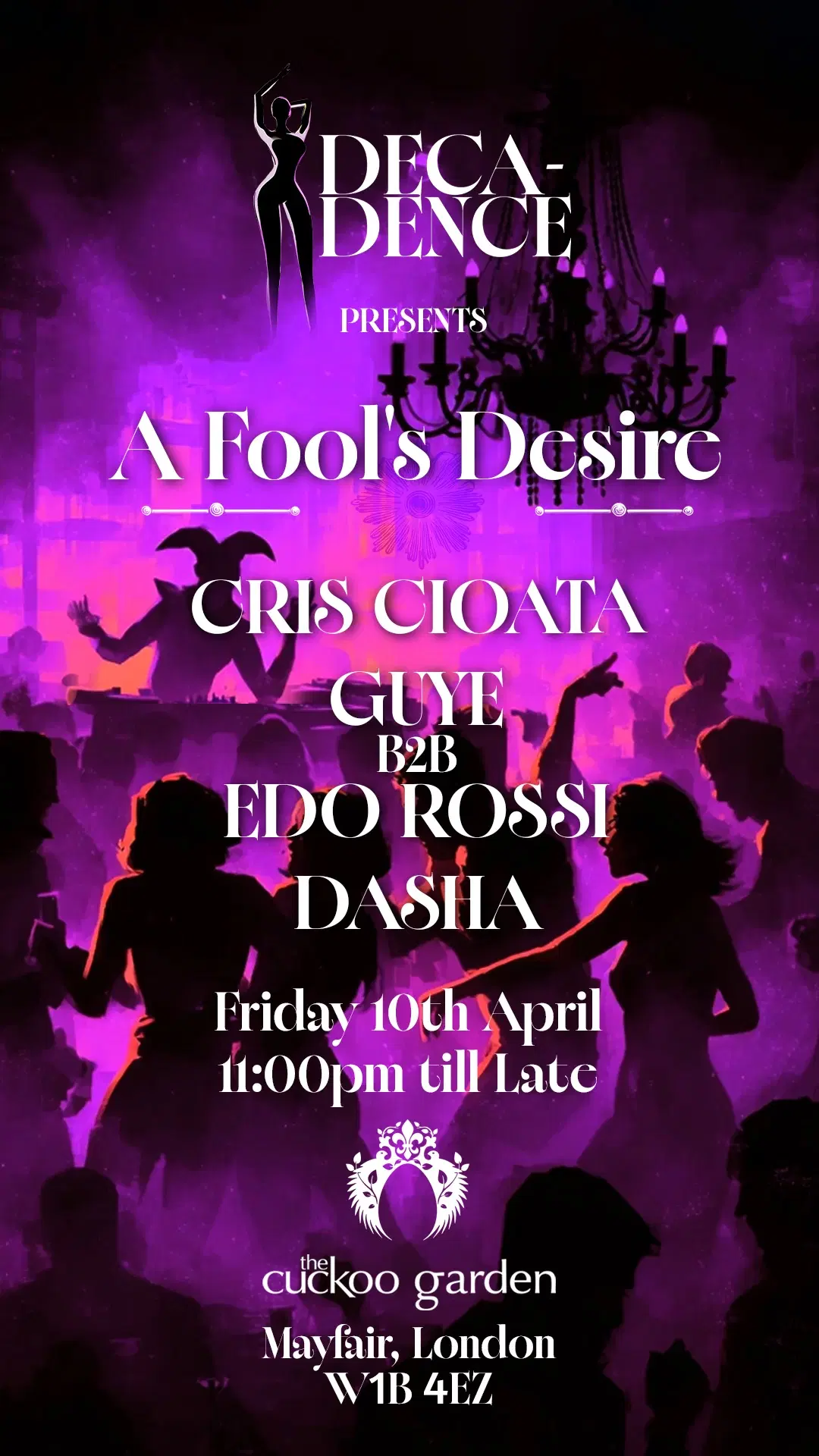 Decadence presents: A Fool's Desire