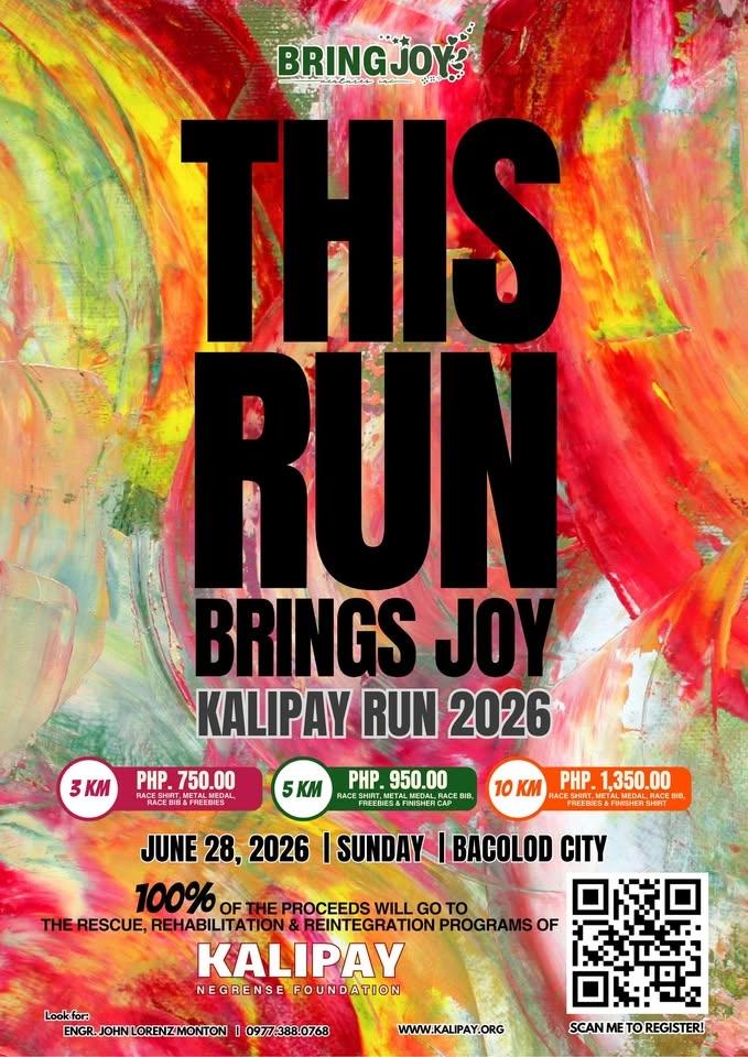 THIS RUN BRINGS JOY: Kalipay Run 2026