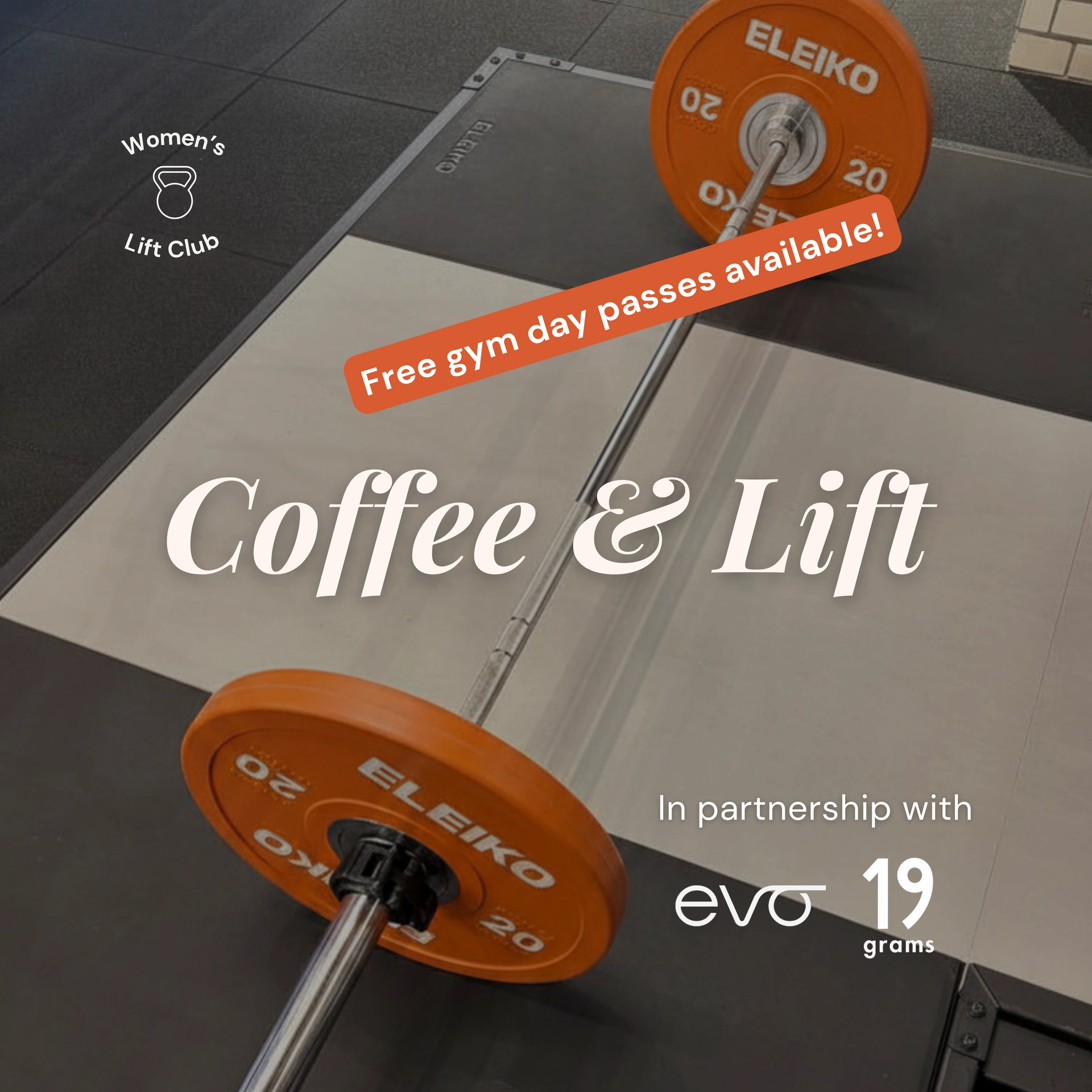 Coffee & Lift Saturdays #10 — Women+ Gym Meetup