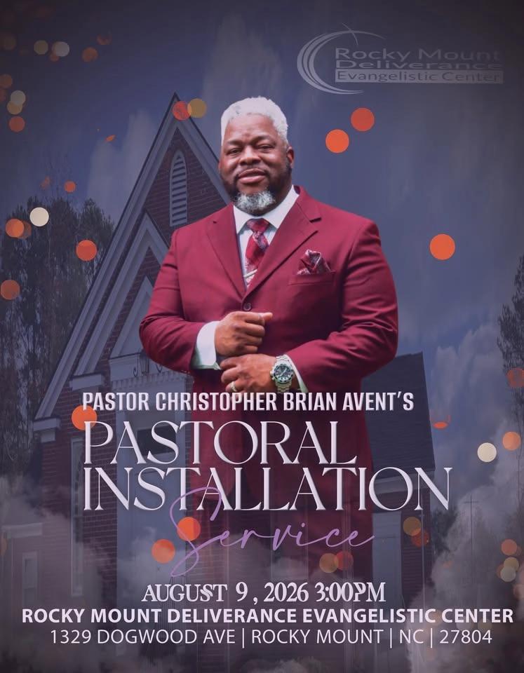 Pastoral Installation Service of Pastor Christopher Brian Avent