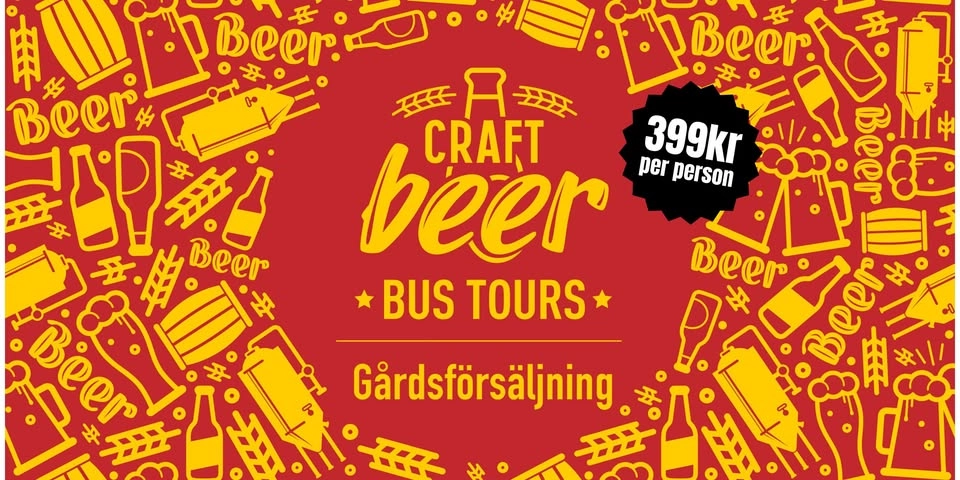 Craft Beer Bus Tours - buss från MALMÖ