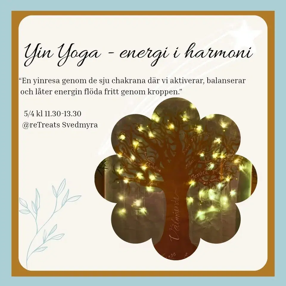 Yin Yoga - energi i harmoni
