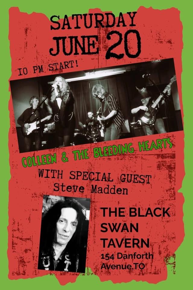 Colleen & The Bleeding Hearts with Steve Madden - The Black Swan Tavern