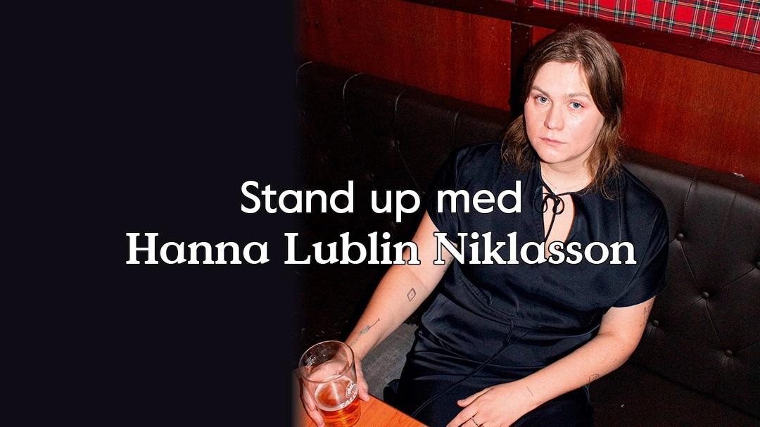 Stand up med Hanna Lublin Niklasson