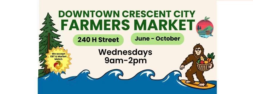 Downtown Crescent City Farmers Market
