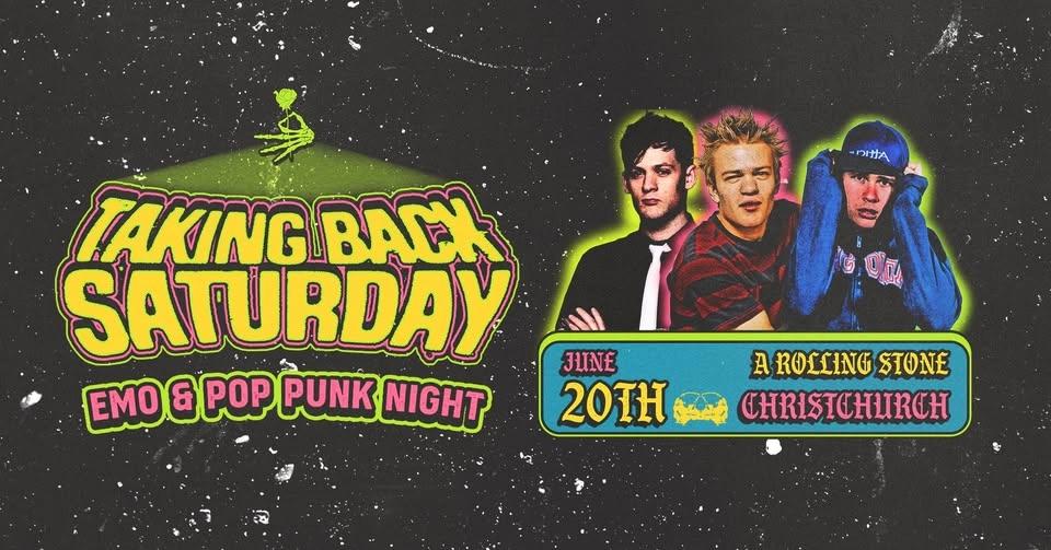 Taking Back Saturday: Emo & Pop Punk Night - Christchurch