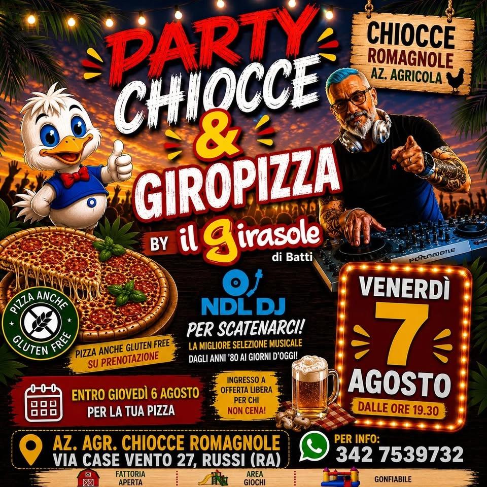 PARTY CHIOCCE & GIROPIZZA